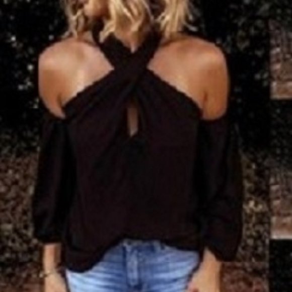 Black Women's blouse - Picture 1 of 1